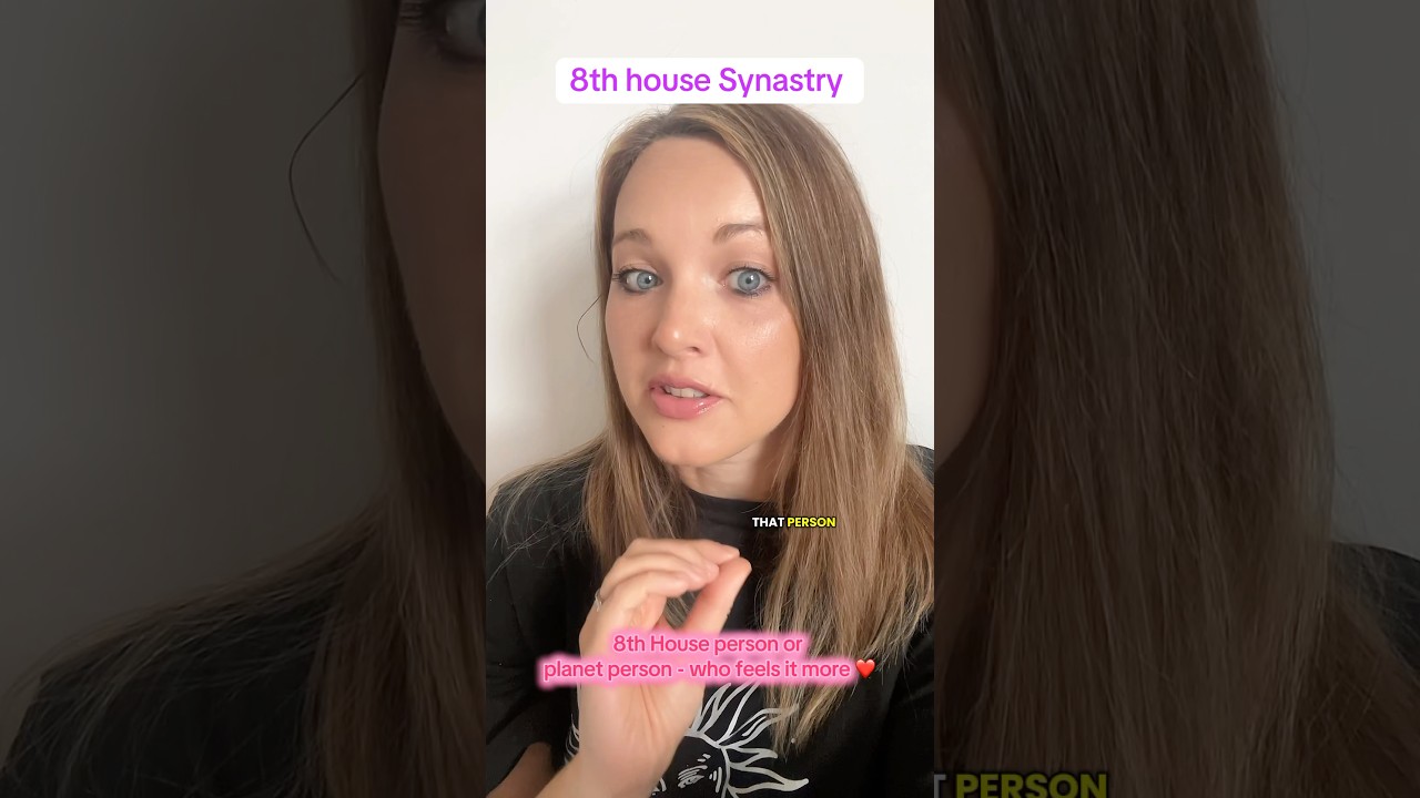 8th house Synastry- Who Feels it More Planet or House Person ? 
