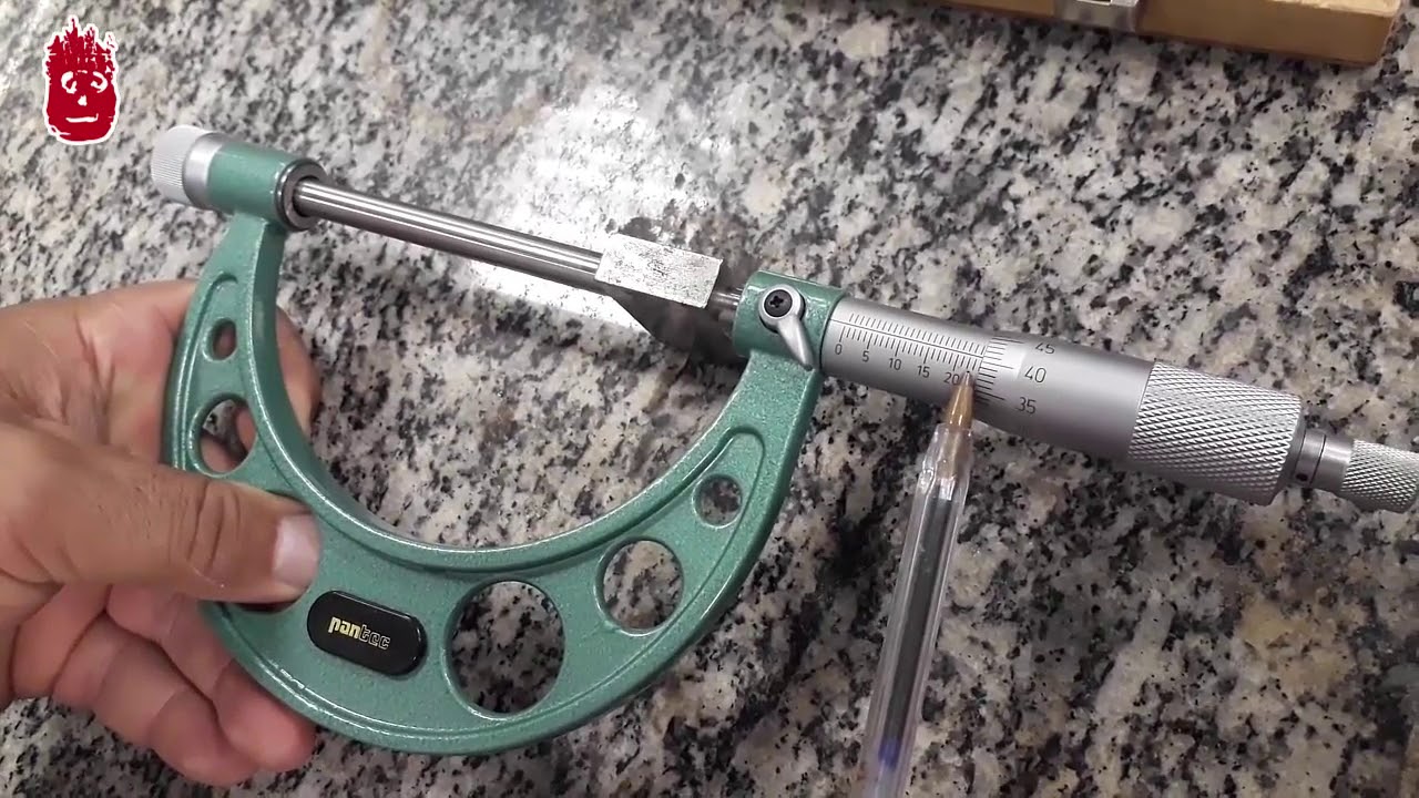 AULA- MICRÔMETRO COM HASTE  INTERCAMBIÁVEL CAPAC. 0 a 100 MM - Medir sem complicação