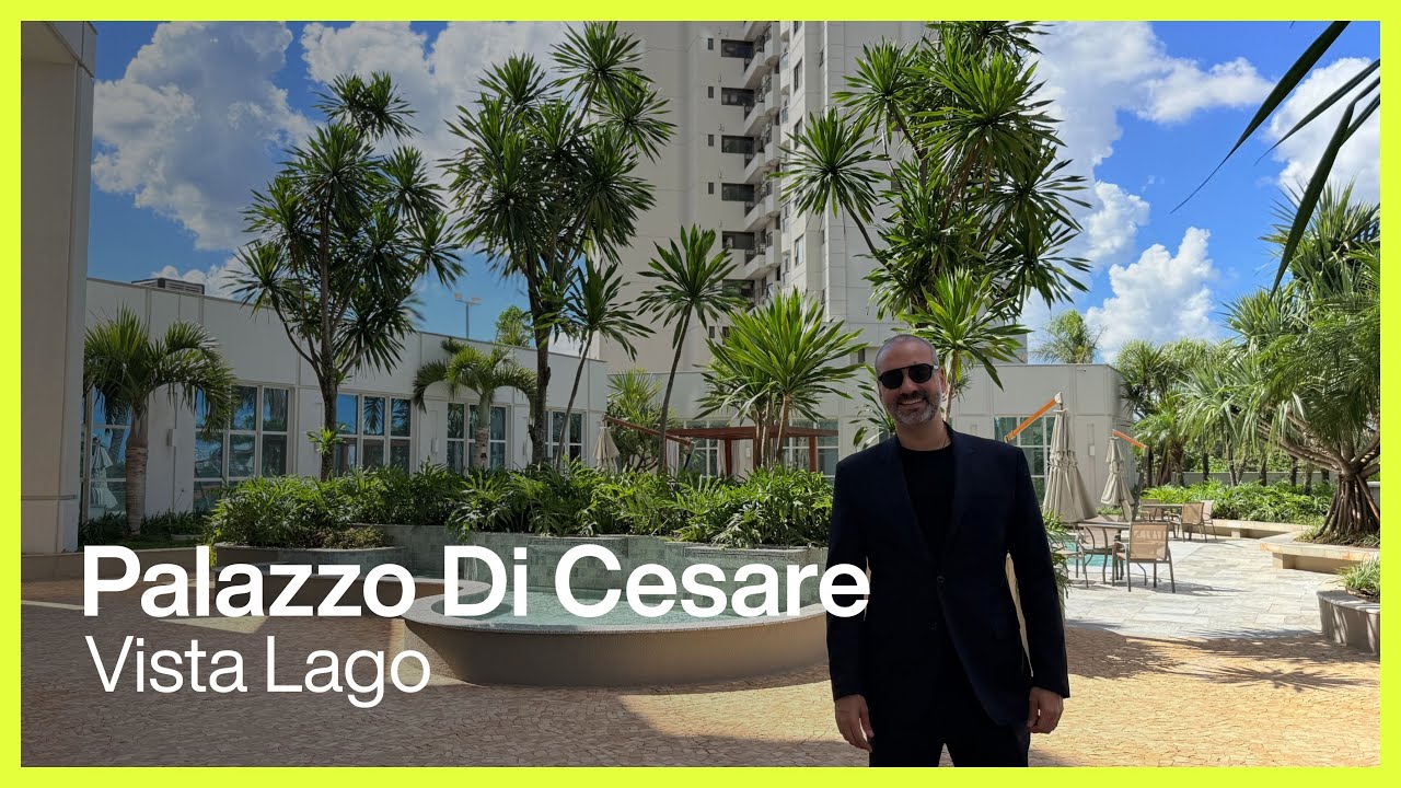 Palazzo Di Cesare, um ícone no Bela Suíça em Londrina, com vista para o lago. | Maurilio Bolonhesi