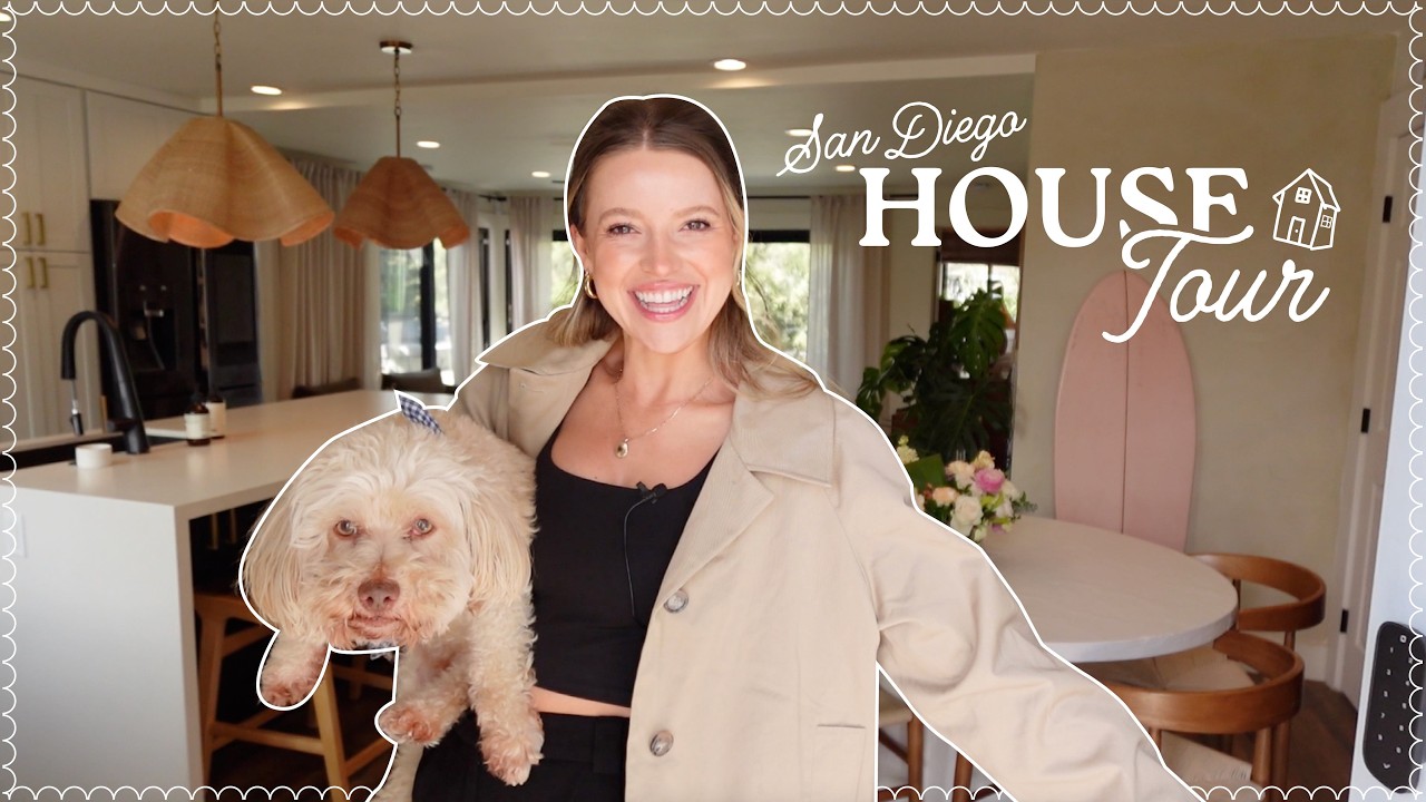 HOUSE TOUR | my 3 bedroom, 1,500 sq ft beach home in Oceanside, CA | San Diego