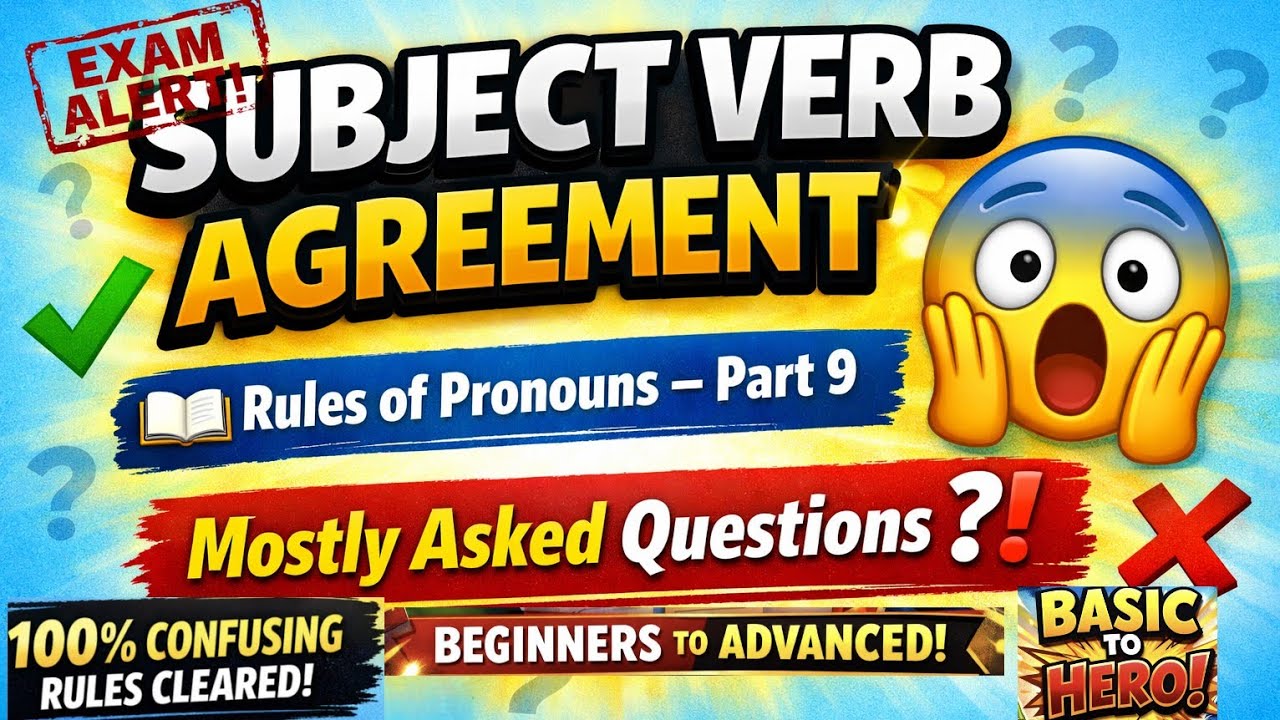Rules of pronouns 🔥(part-9) #competitiveexams #english #new #ssc #exam #viral #education #grammar 