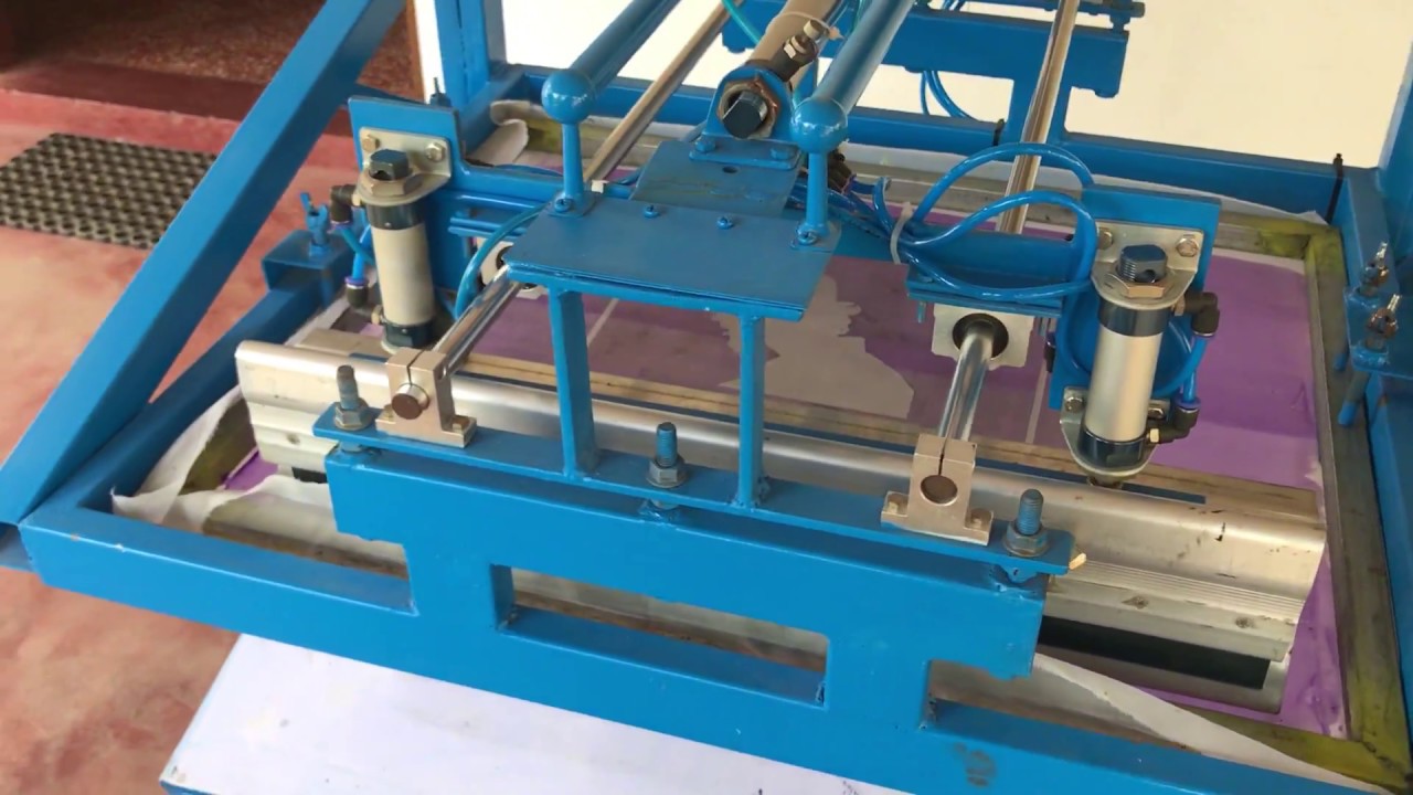 Semi Automatic Flatbed Screen printer ( Sri lanka )