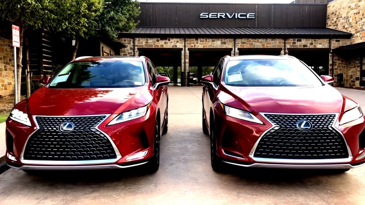 2020 Lexus RX350 Premium vs 2020 Base Model Comparison