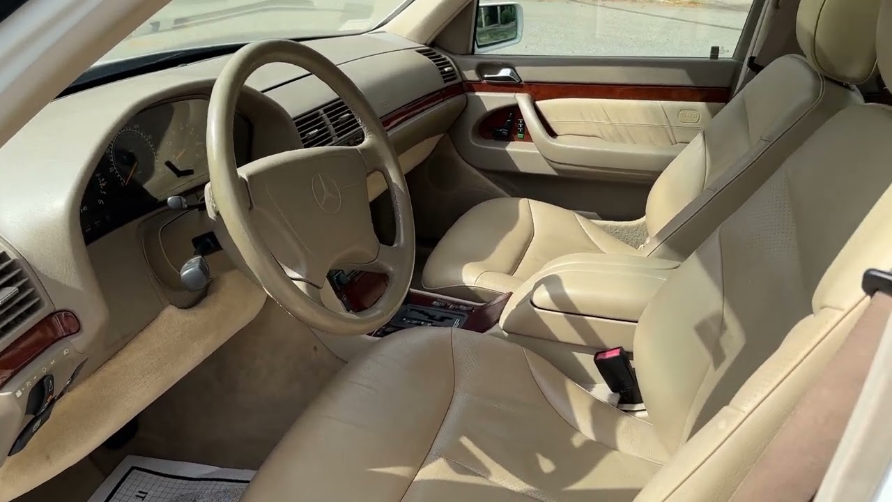 55k mile 1999 Mercedes Benz S320 Walk Around