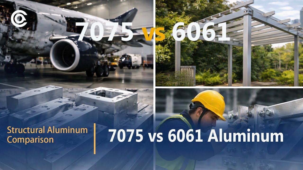 6061 vs 7075 Aluminum: Which Is Better for Structural Parts?#7075 #6061aluminum #manufacturing
