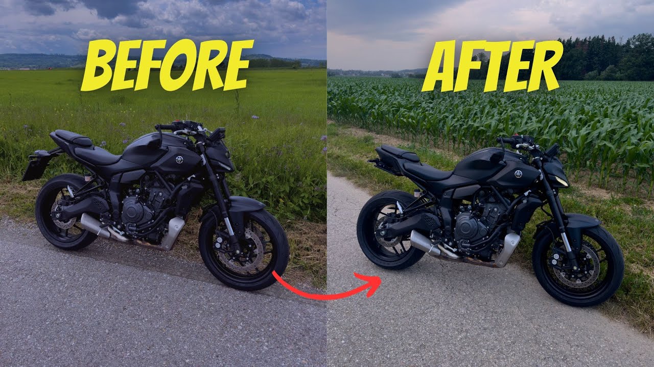NEUES KENNZEICHENHALTER FÜR MEINE YAMAHA MT 07 2025