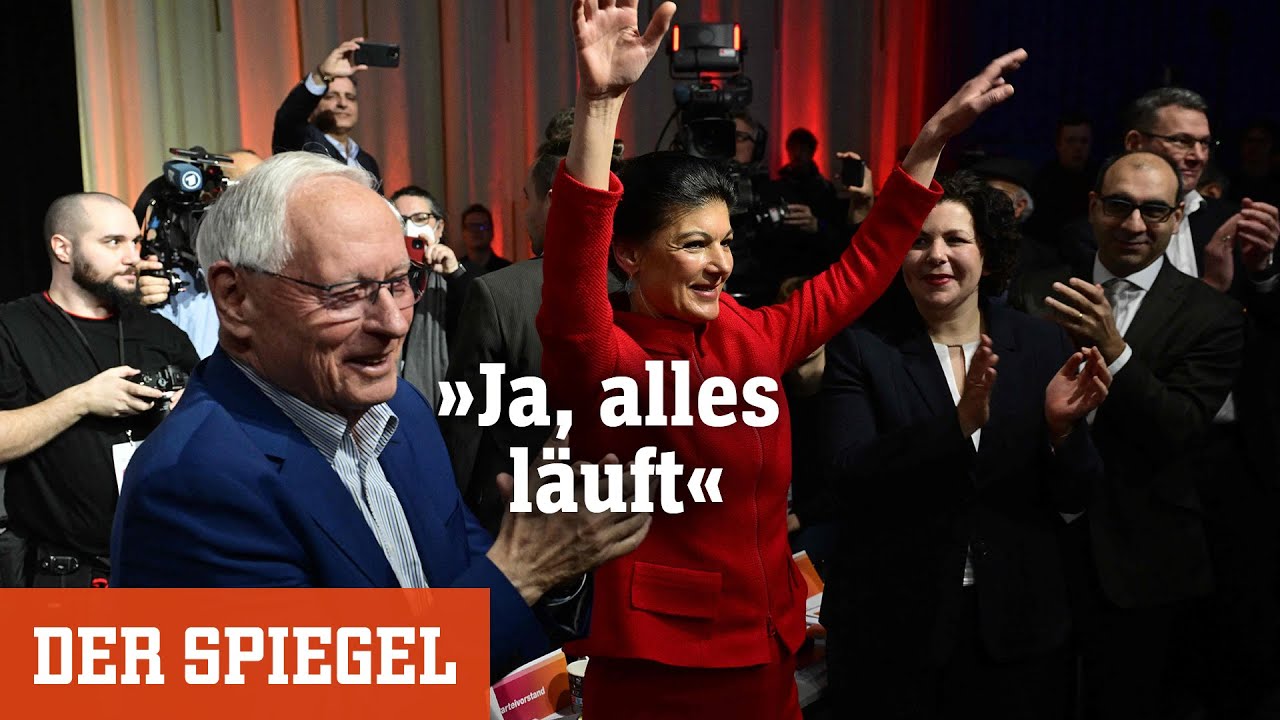 Neues Bündnis Sahra Wagenknecht: »Ja, alles läuft« | DER SPIEGEL