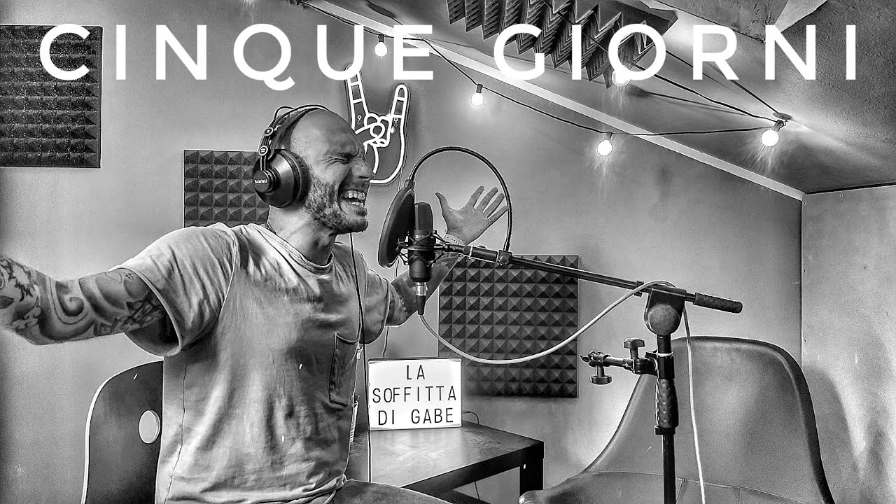 CINQUE GIORNI - Home Studio Session (Michele Zarrillo Cover)