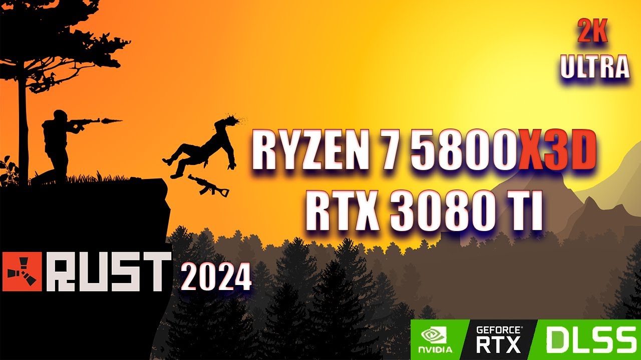 RUST 2024 | Ryzen 7 5800x3d + RTX 3080 TI | ULTRA (2K)