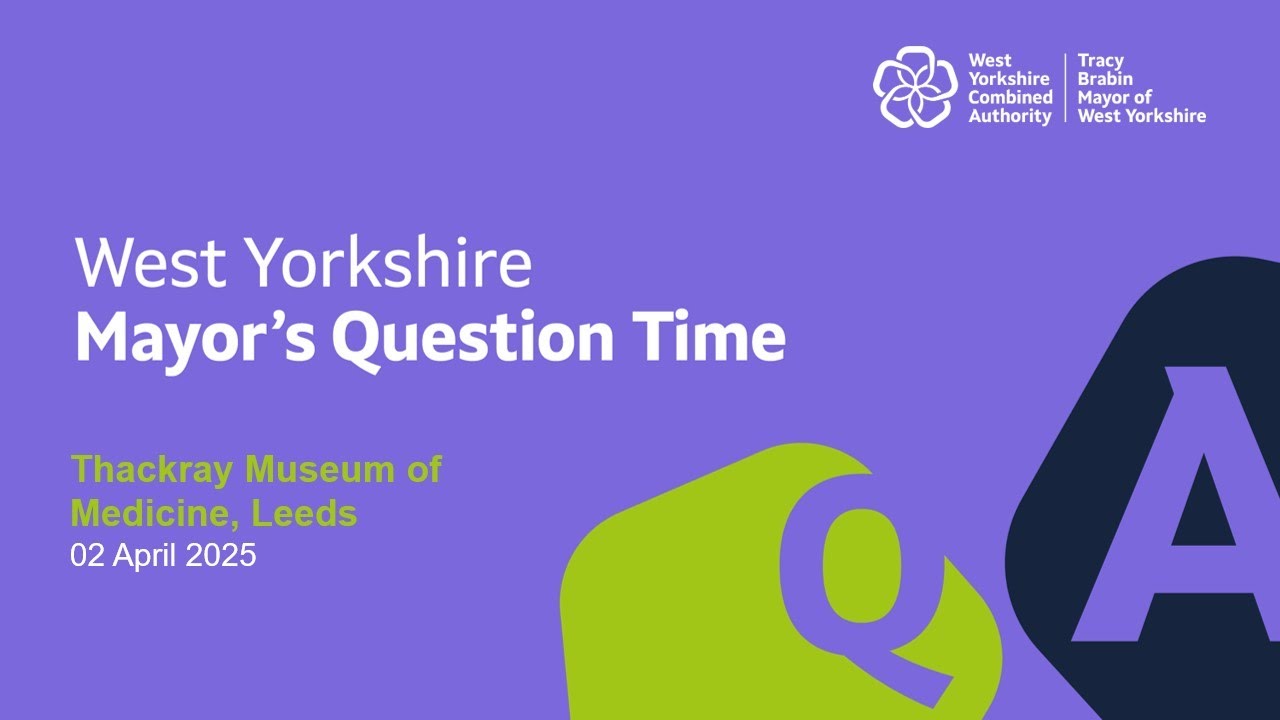 Tracy Brabin in conversation at West Yorkshire Mayor's Question Time | Leeds | March 2025
