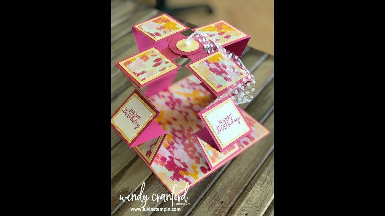 How To Make a Pull Up Accordion Card