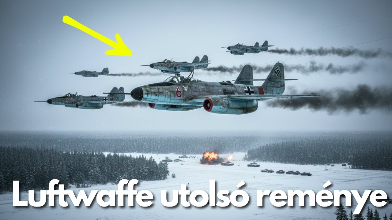 Hogyan változtatta volna meg a háborút a Me-262 sugárhajtóműve?