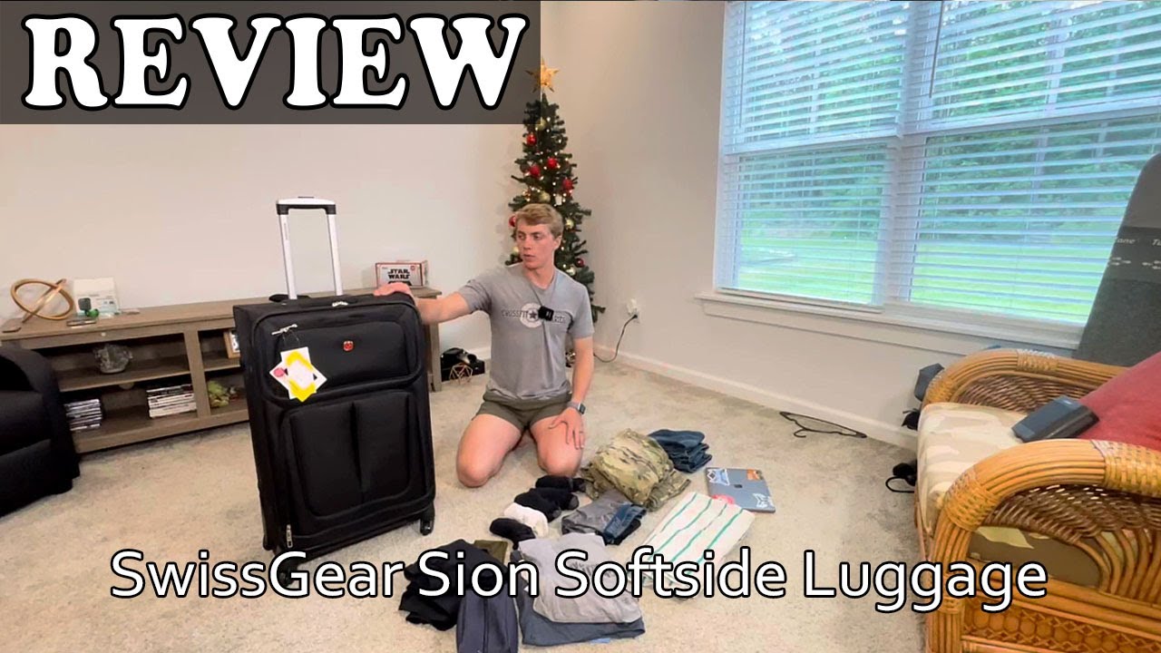 Распаковка и обзор мягкого расширяемого чемодана на колесиках SwissGear Sion Softside.