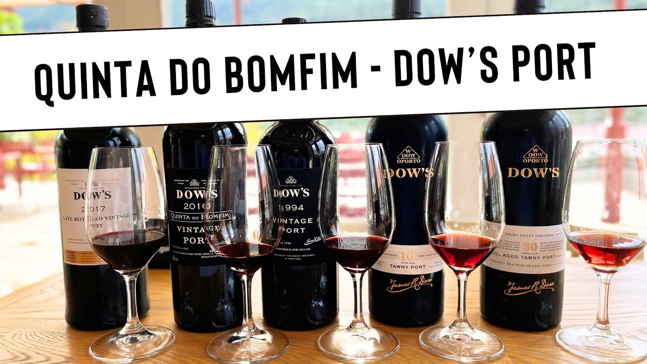 Making PORT WINE with Quinta do Bomfim: Dow's Port.  Symington Family Estates