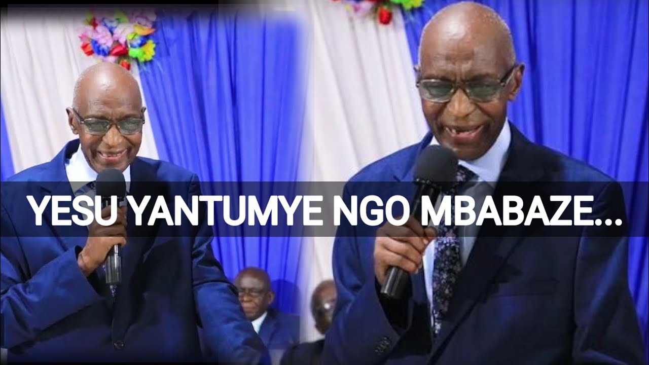 YESU YANTUMYE NGO NDABABAZE:URIZWA N'IKI? BY Rev. Past Elie NDIKUNKIKO