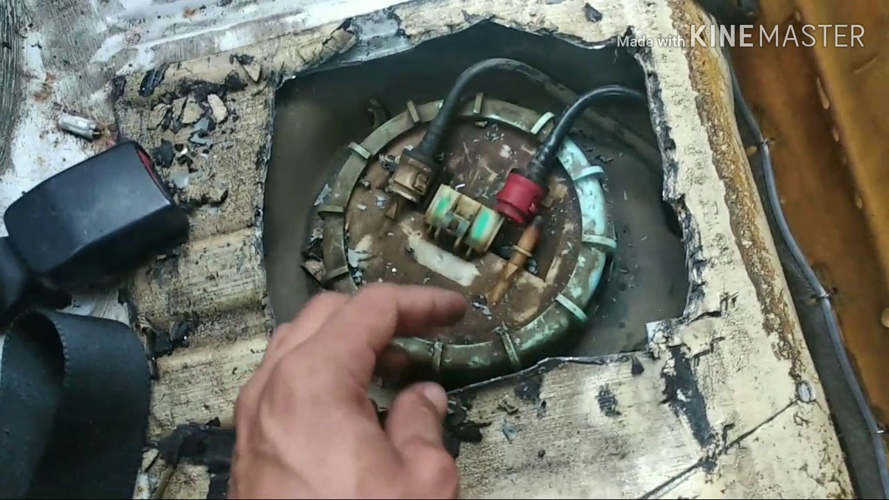 Como quitar la bomba de gasolina sin bajar el tanque. 