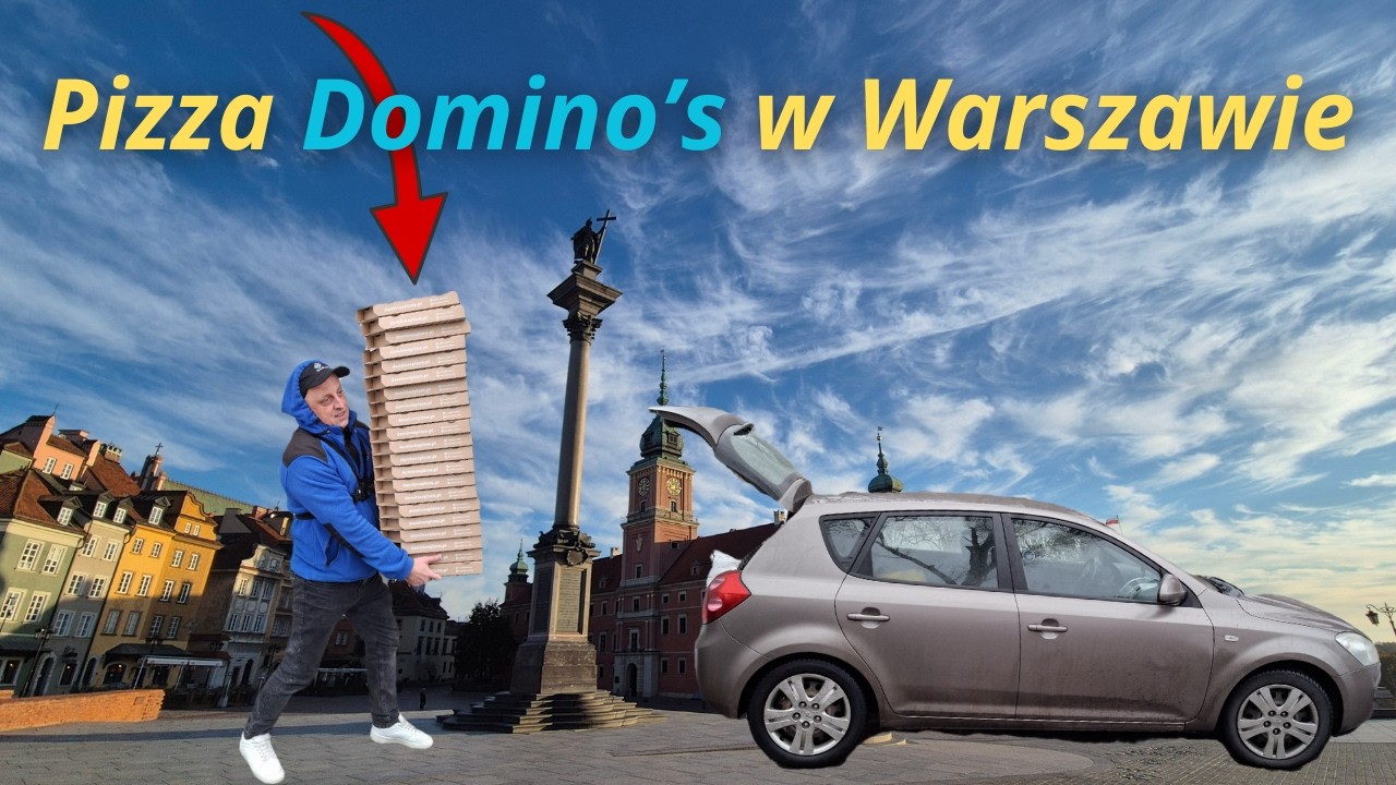 Moja pizza , moja Warszawa #vlog #humor #pizza #delivery #dostawca #warszawa #dominospizza