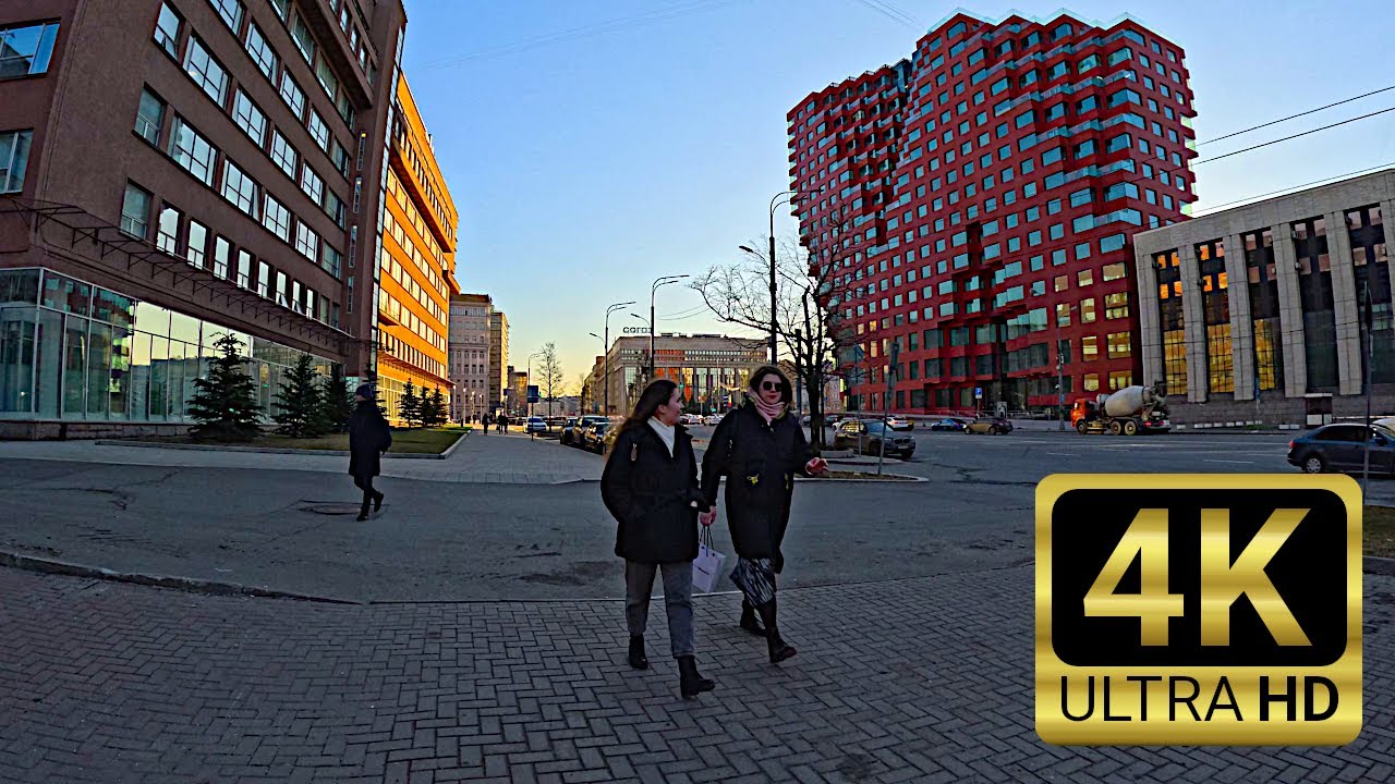 Moscow 🇷🇺 Street Walk 4K | Akademika Sakharova Avenue