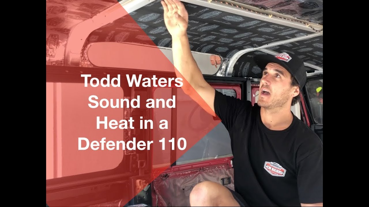 Landrover Defender 110 Sound and Heat Treatment