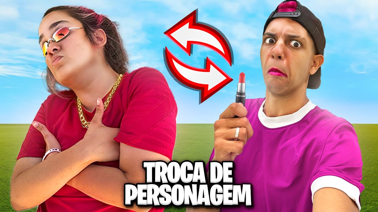 TROCAMOS DE PERSONALIDADE POR 24 HORAS *Deu tudo errado