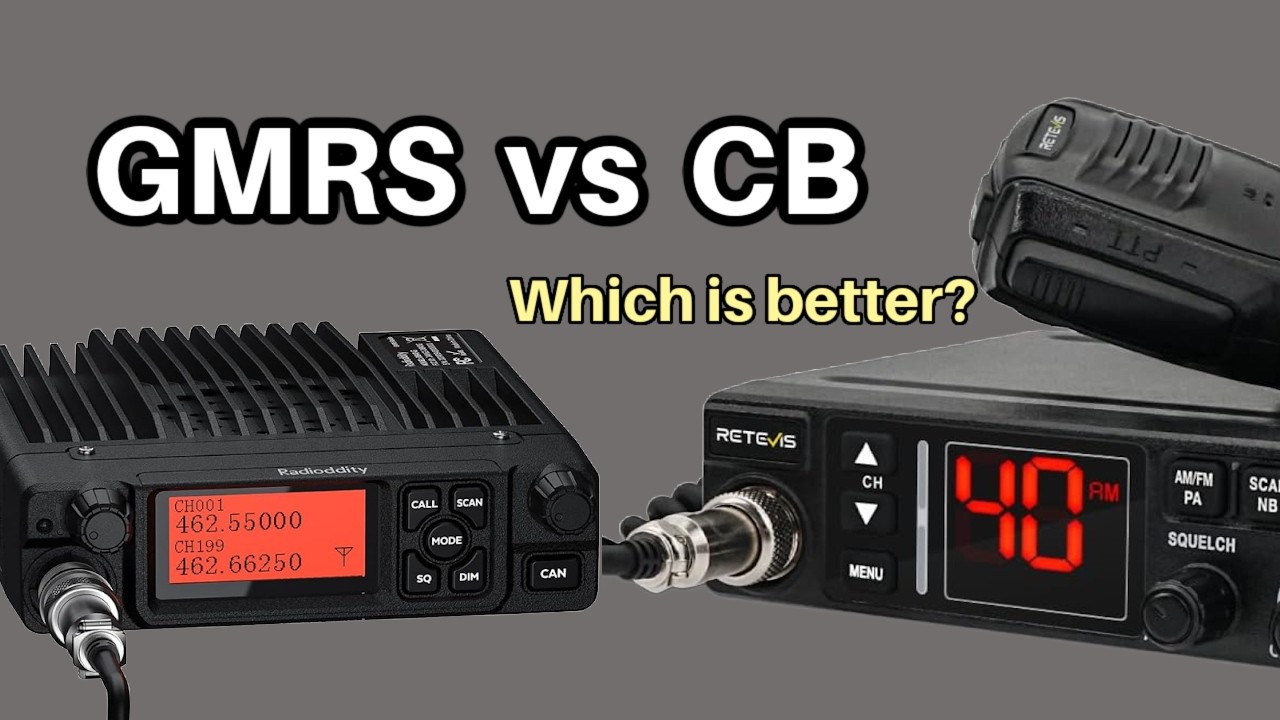 GMRS/FRS против CB-радио