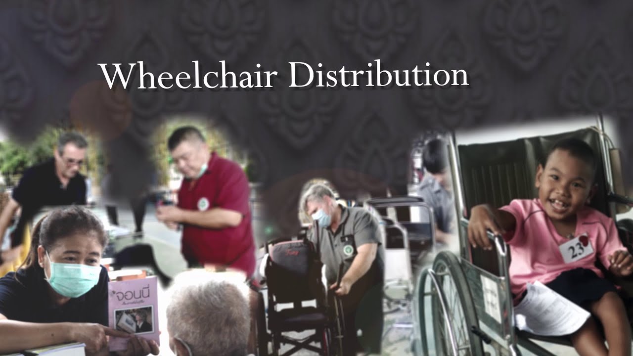 Wheelchair Distribution in Uthai Thani