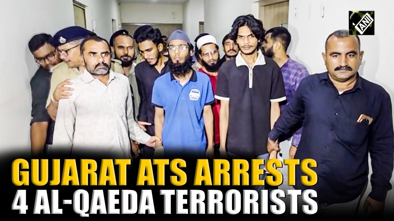 Gujarat ATS arrests four Al-Qaeda operatives in coordinated crackdown