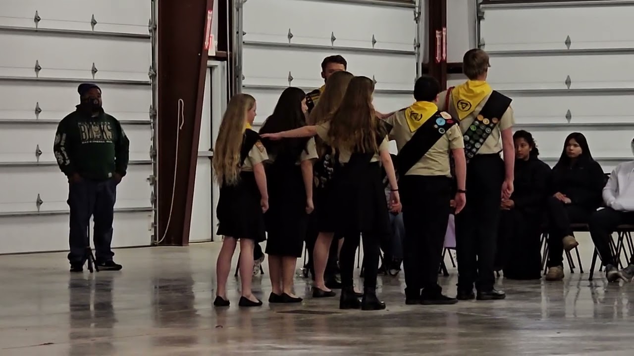 May 2025 Marching Drill  Camp WAKONDA 