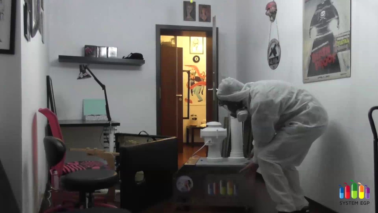 EGP System - Pink Machine Tattoo - Dezynfekcja i Zamgławianie