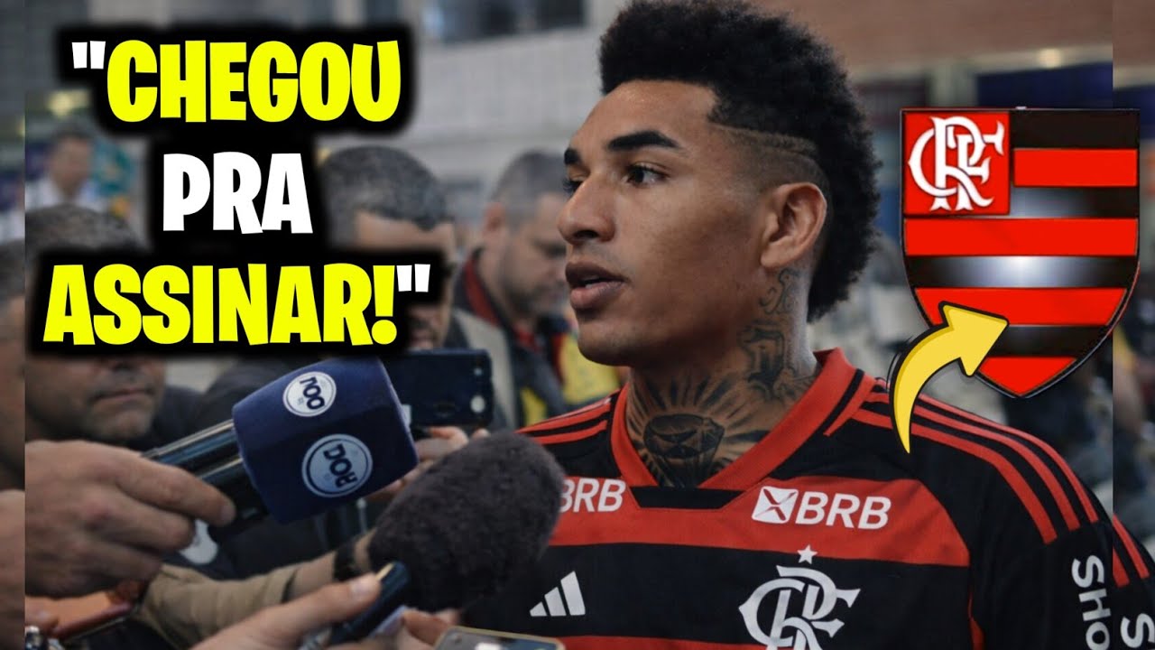 😱 INACREDITÁVEL! IGOR JESUS PODE PARAR NO FLAMENGO EM NEGÓCIO QUE PROMETE MUDAR TUDO