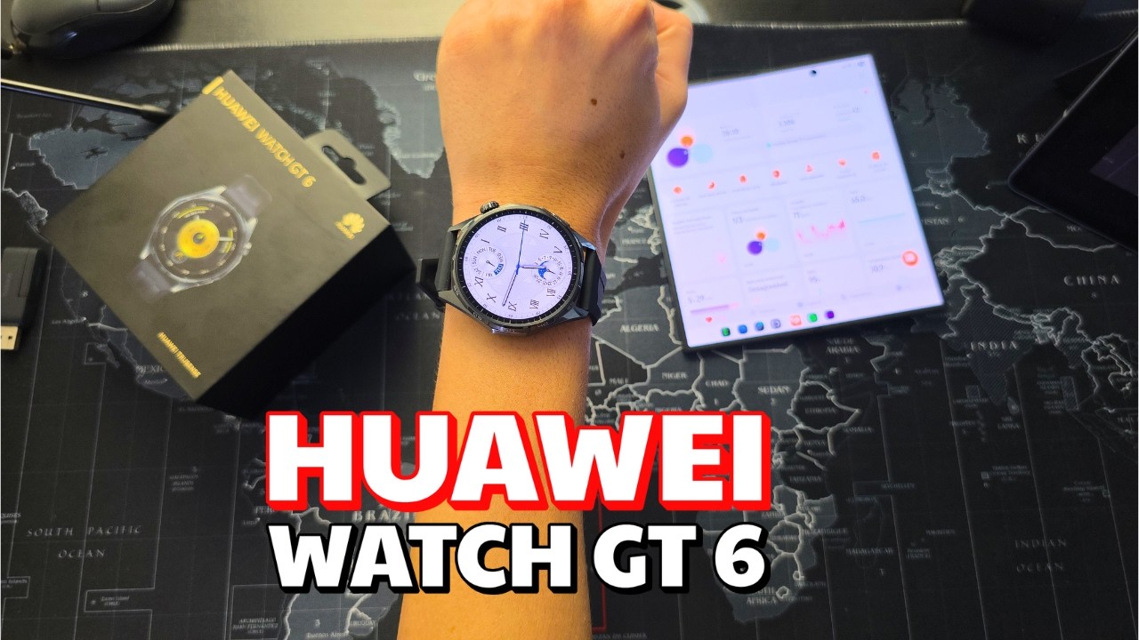 A Huawei DESTRUIU a concorrência com este SMARTWATCH... HUAWEI WATCH GT 6