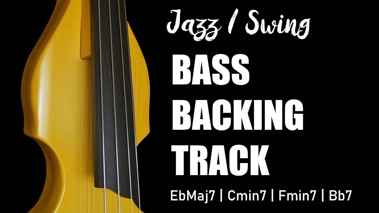 Cool Jazz Swing Backing Track For Bass in Eb | 1 6 2 5 Chord Progression