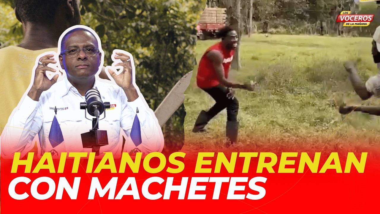 HAITIANOS ENTRENAN EN FINCAS PARA M4T4R EN RD