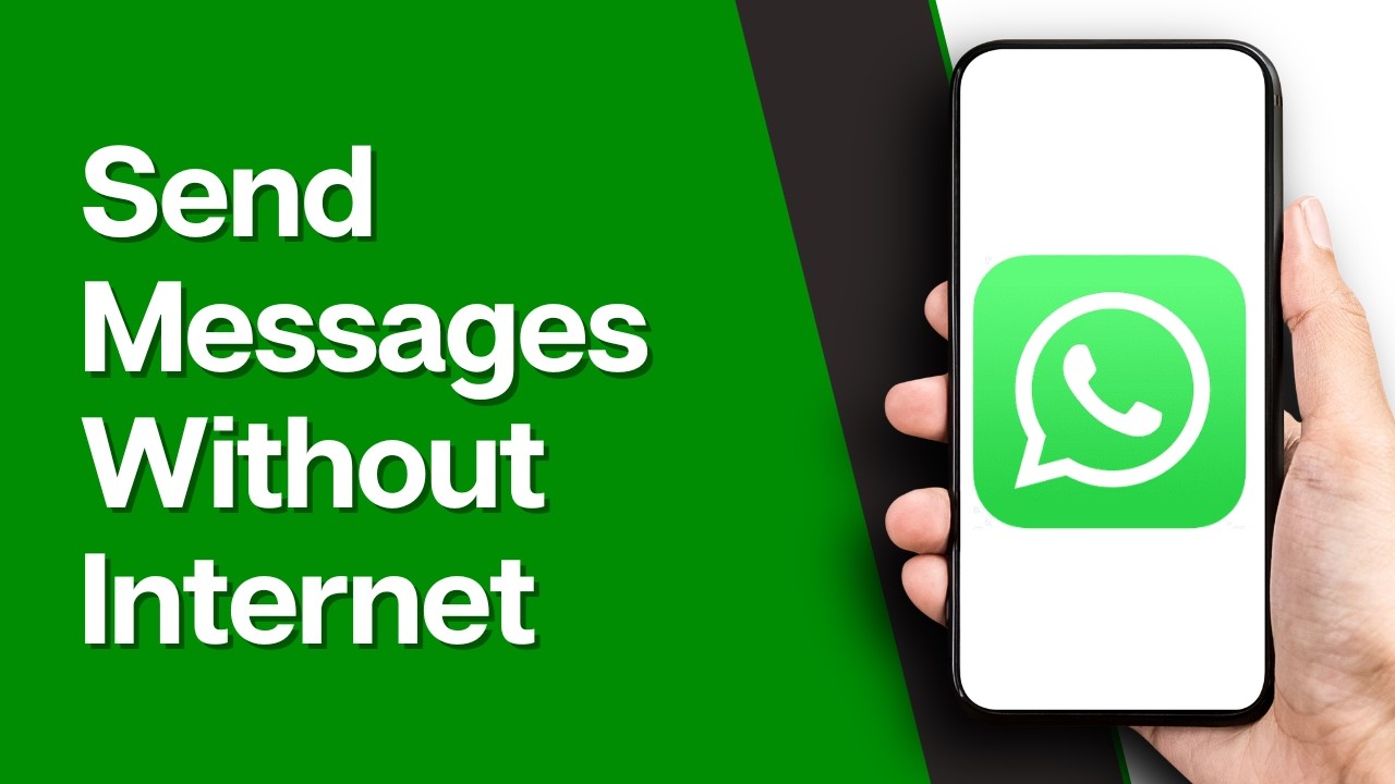 Как отправить сообщение в WhatsApp без интернета | Как пользоваться WhatsApp без подключения к се...
