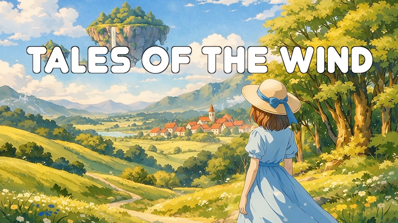 Tales of the Wind - Fantasy Ghibli Style Music | Fantasy Anime Music🌤 Peaceful Fantasy Soundtrack
