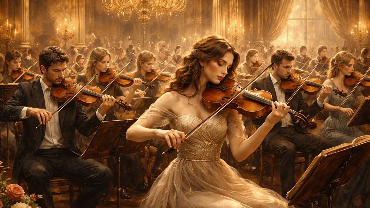 Vibri Corda by Jonas Driesen. Violin orchestra, Beautiful classical music