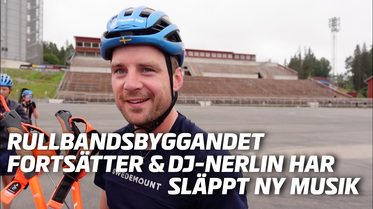 Rullbandsbyggandet fortsätter och DJ-Nerlin har släppt ny musik - Mitt liv som skidskytt
