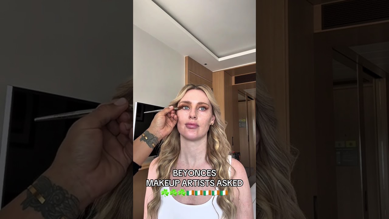 Giving Beyonce’s makeup artist a lil history lesson 🤣🇮🇪☘️@rokaelbeauty 