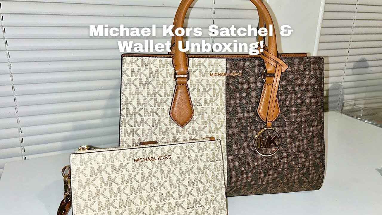 Unboxing My New Michael Kors Satchel & Wallet!