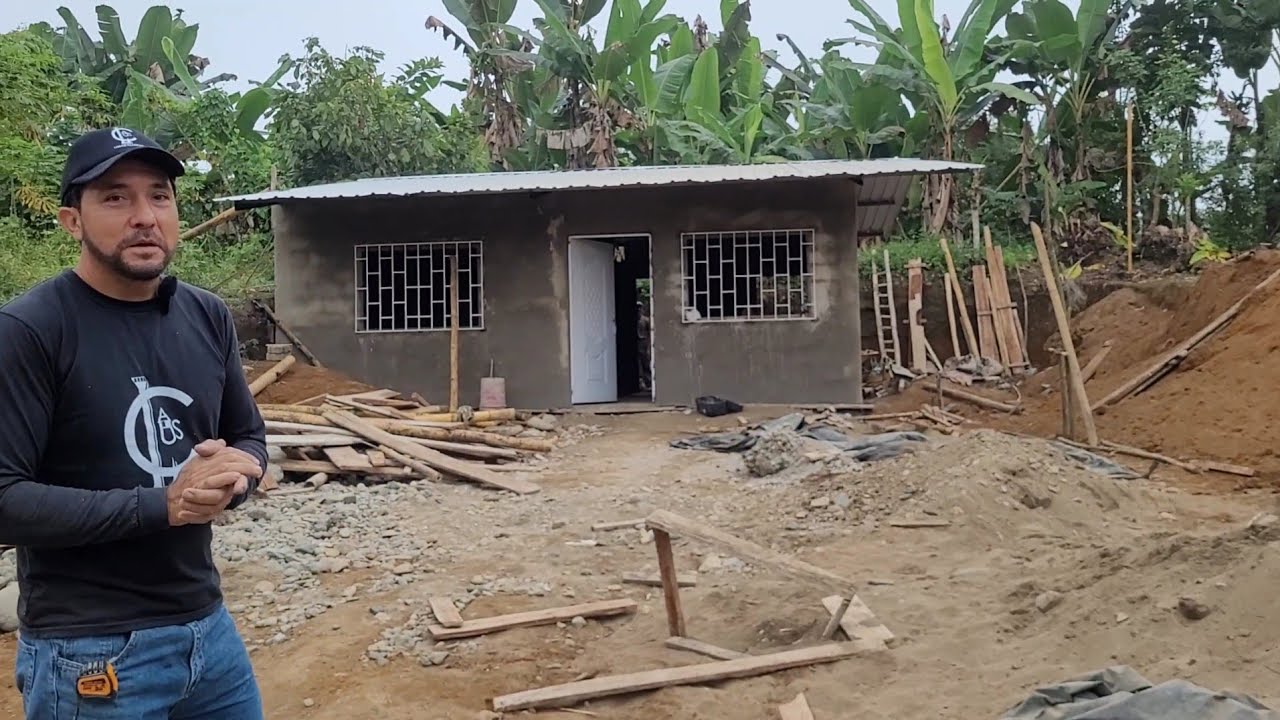 EL PROYECTO MAS ECONOMICO. CASA 6X6 M2 🏡 AVANCE DE OBRA, MESON GRANITO.