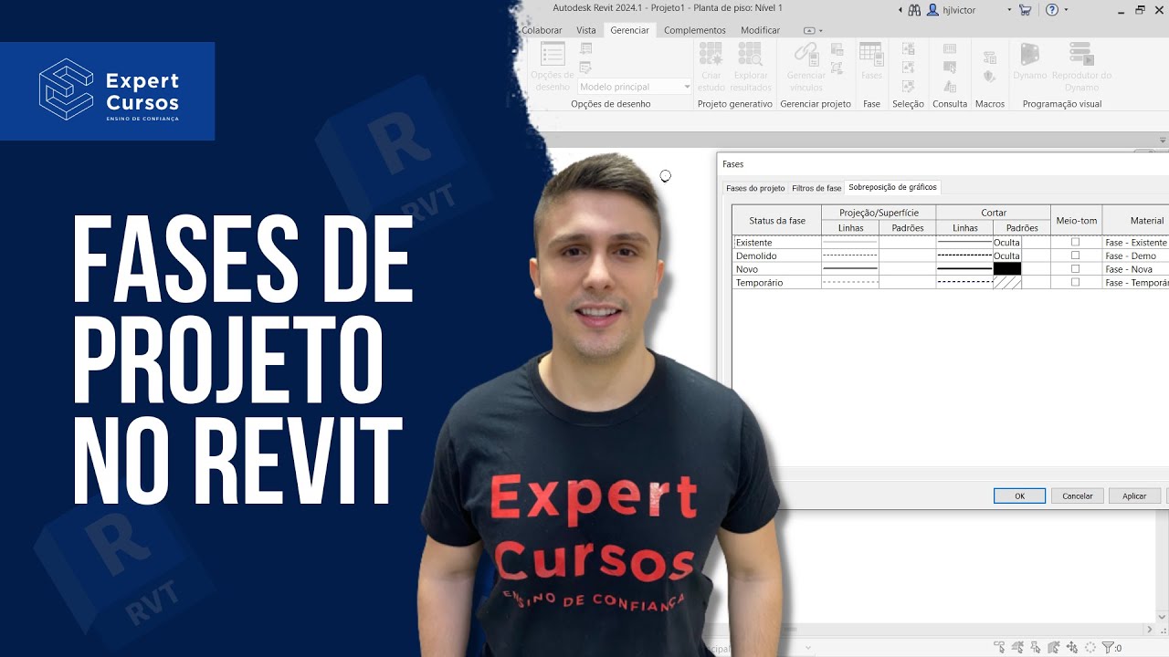 Aprenda a fazer Projetos de Reforma no Revit (Fases de Projeto)