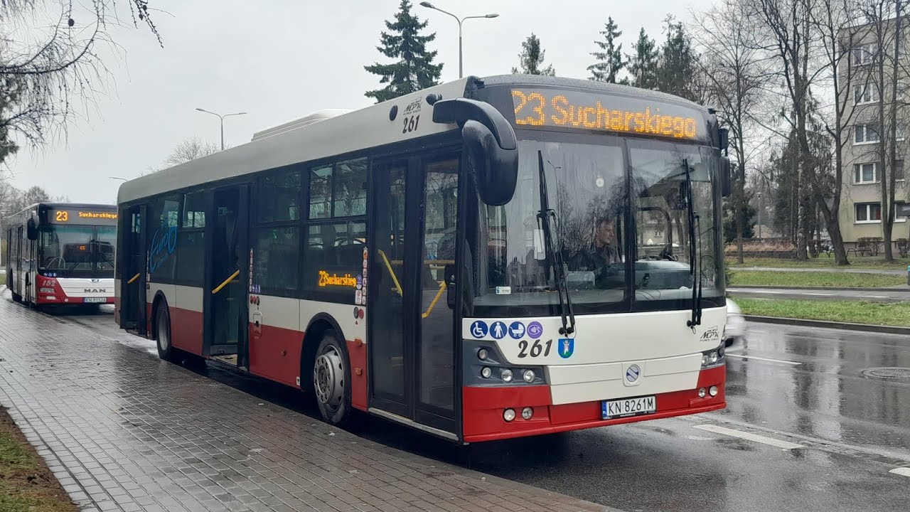 |MPK Nowy Sącz|Solbus SM12 #261 Linia 23(cała trasa!)