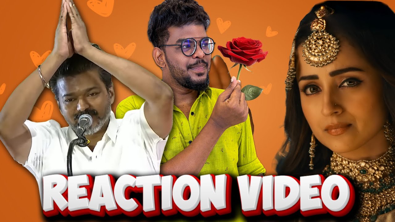 TVK Vijay & Trisha Reaction Video 😂😂😂 | Raabi | #raabi 