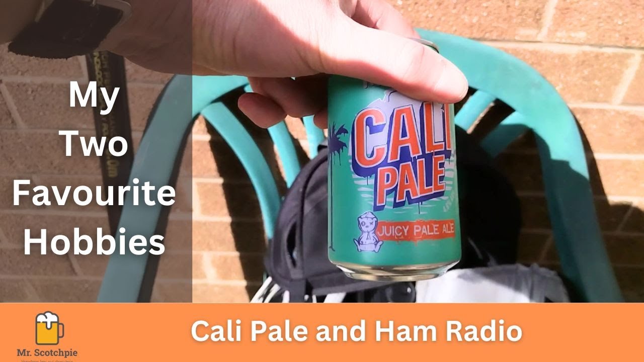 Tiny Rebel Cali Pale with Some Ham Radio