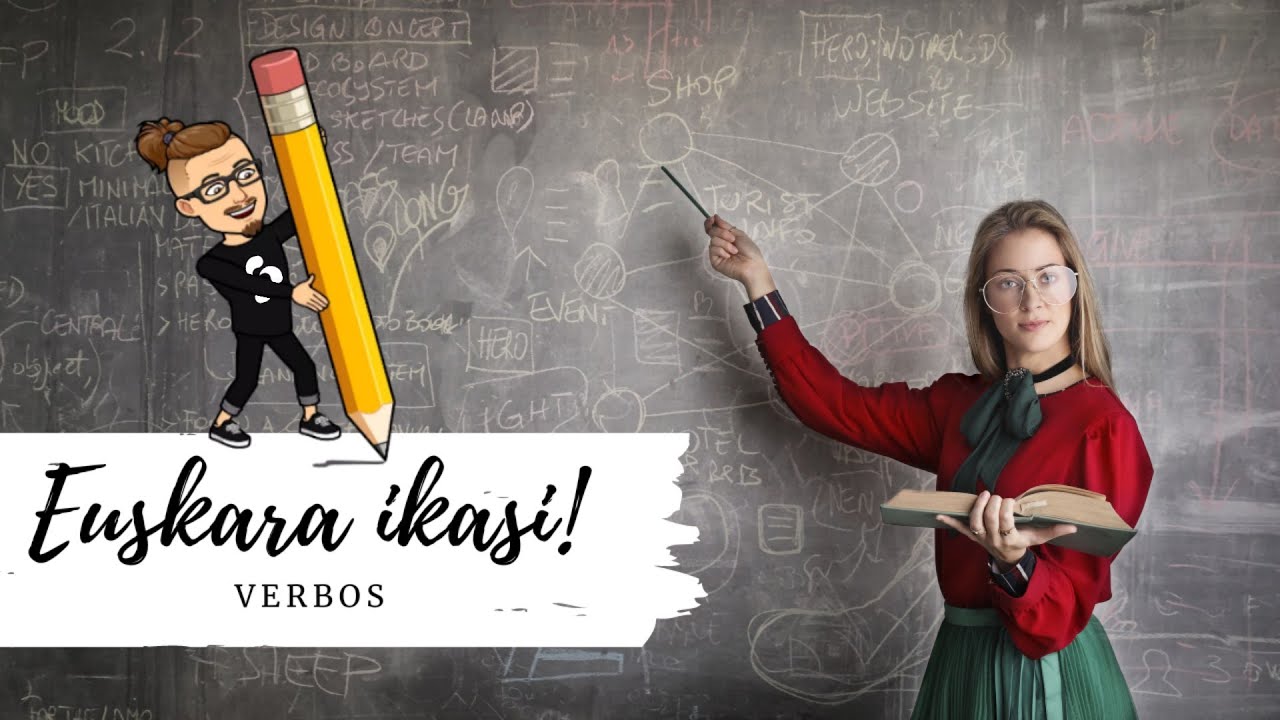 Aprende euskera - Verbo IZAN en presente, pasado y futuro.