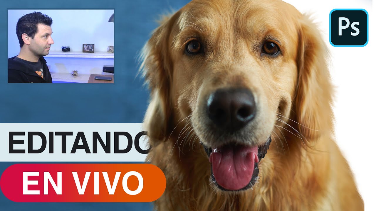 Cómo Recortar Fondo de una Mascota ¡Photoshop EN VIVO!