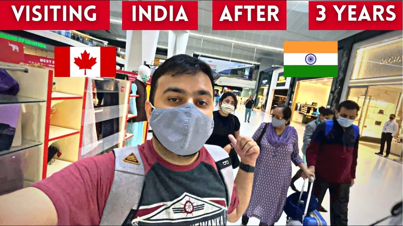 Visiting India after 3 years | Canada to India | Parents coming to Canada | Canada Hindi Vlogs