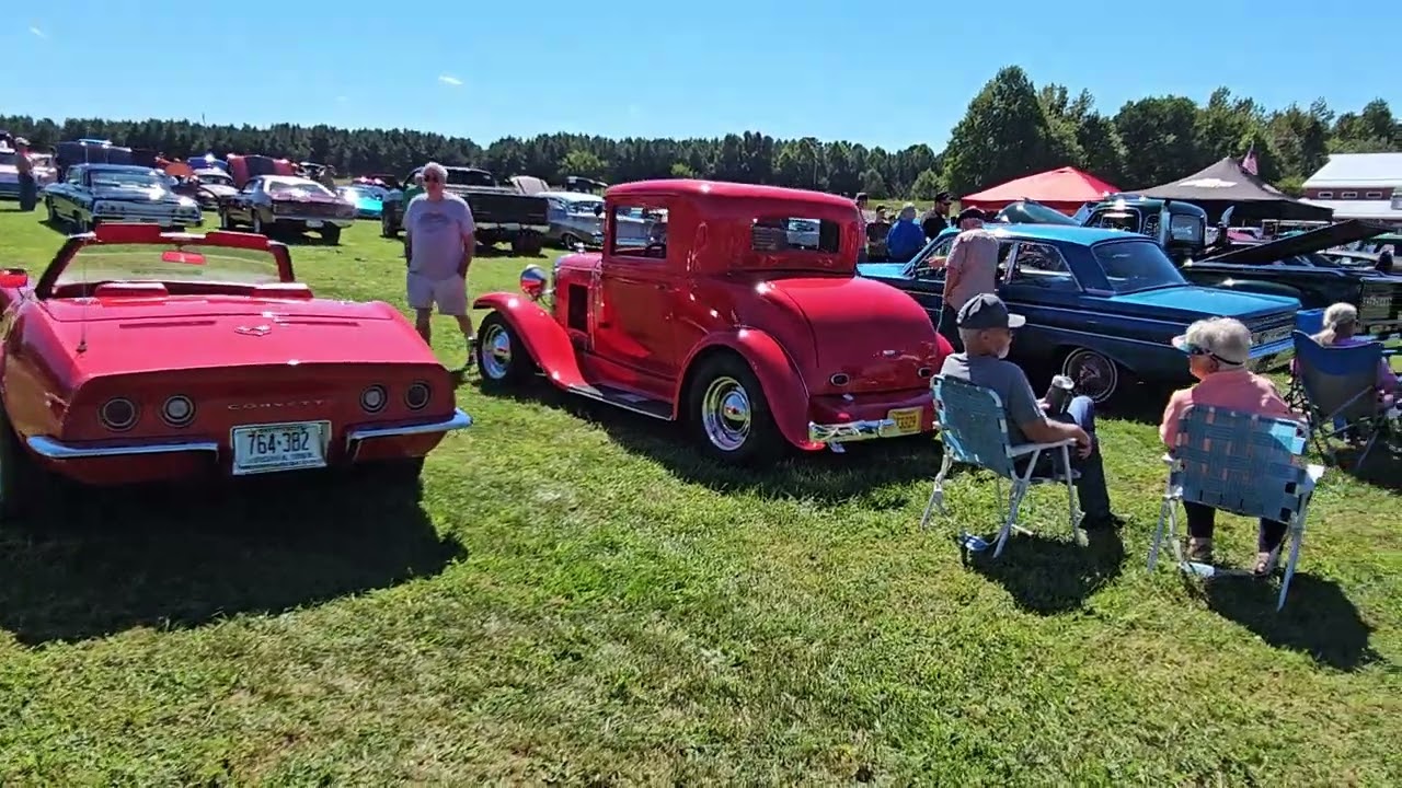 Southern Knights Cruisers Cruise-In at the Richlands Creamery - walkthru video #4