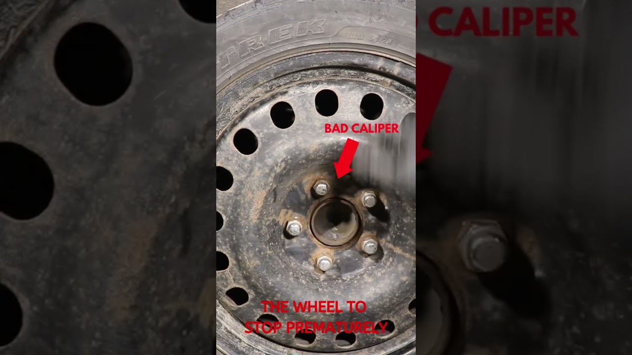 Bad caliper quick diagnosis 