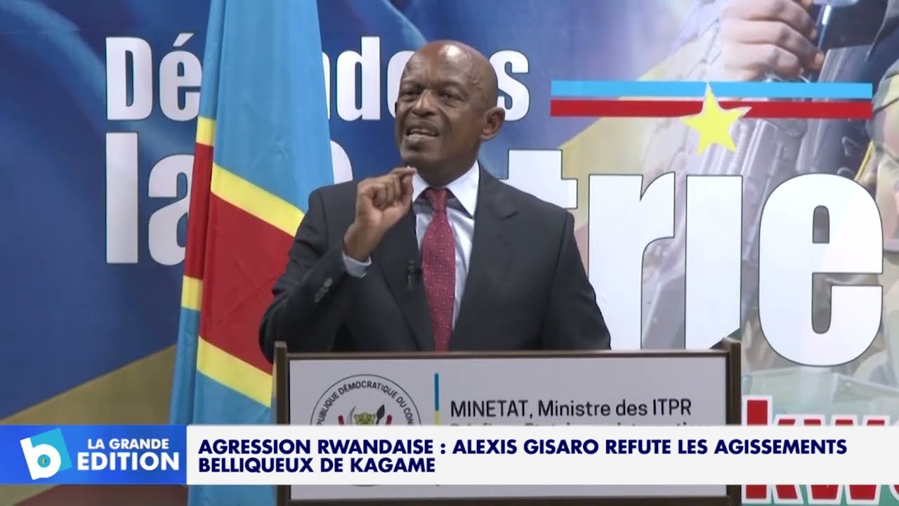 Agression rwandaise: Alexis Gisaro réfute les agissements belliqueux de Kagame